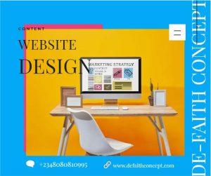 Optimized website design De-Faith Concept ads 10
