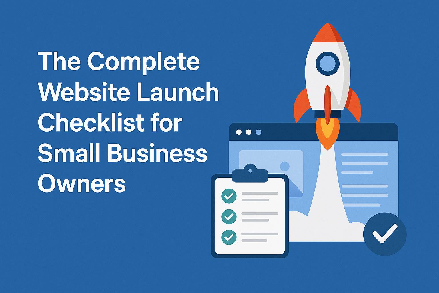 The Complete Website Launch Checklist for Small Business Owners