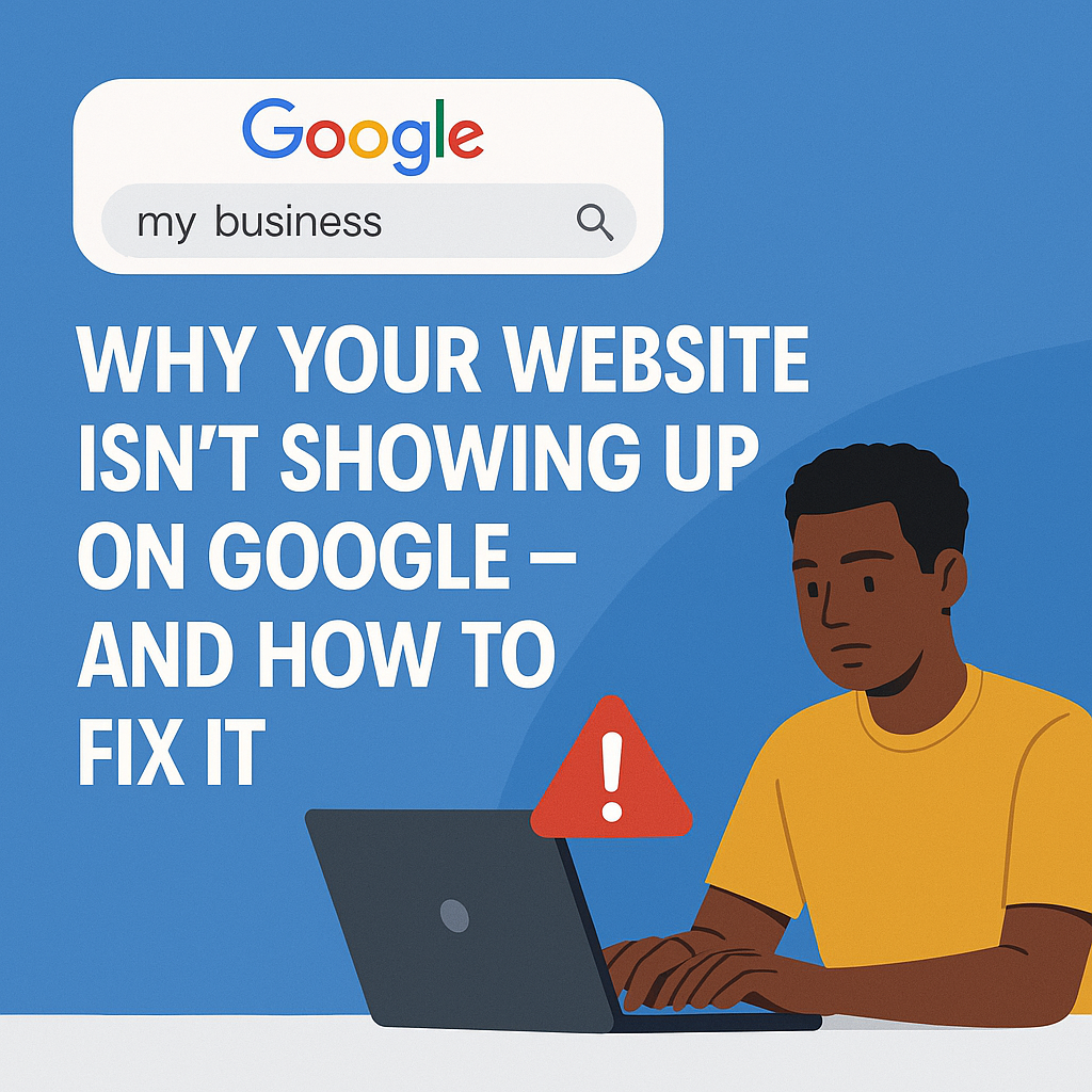 Why Your Website Isn’t Showing Up on Google – And How to Fix It