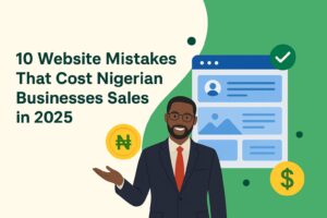 Read more about the article 10 Website Mistakes That Cost Nigerian Businesses Sales in 2025