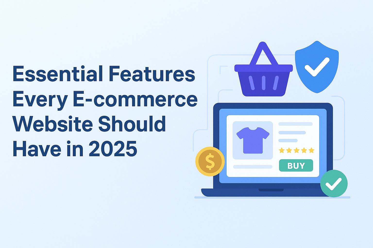 Essential Features Every E-commerce Website Should Have in 2025