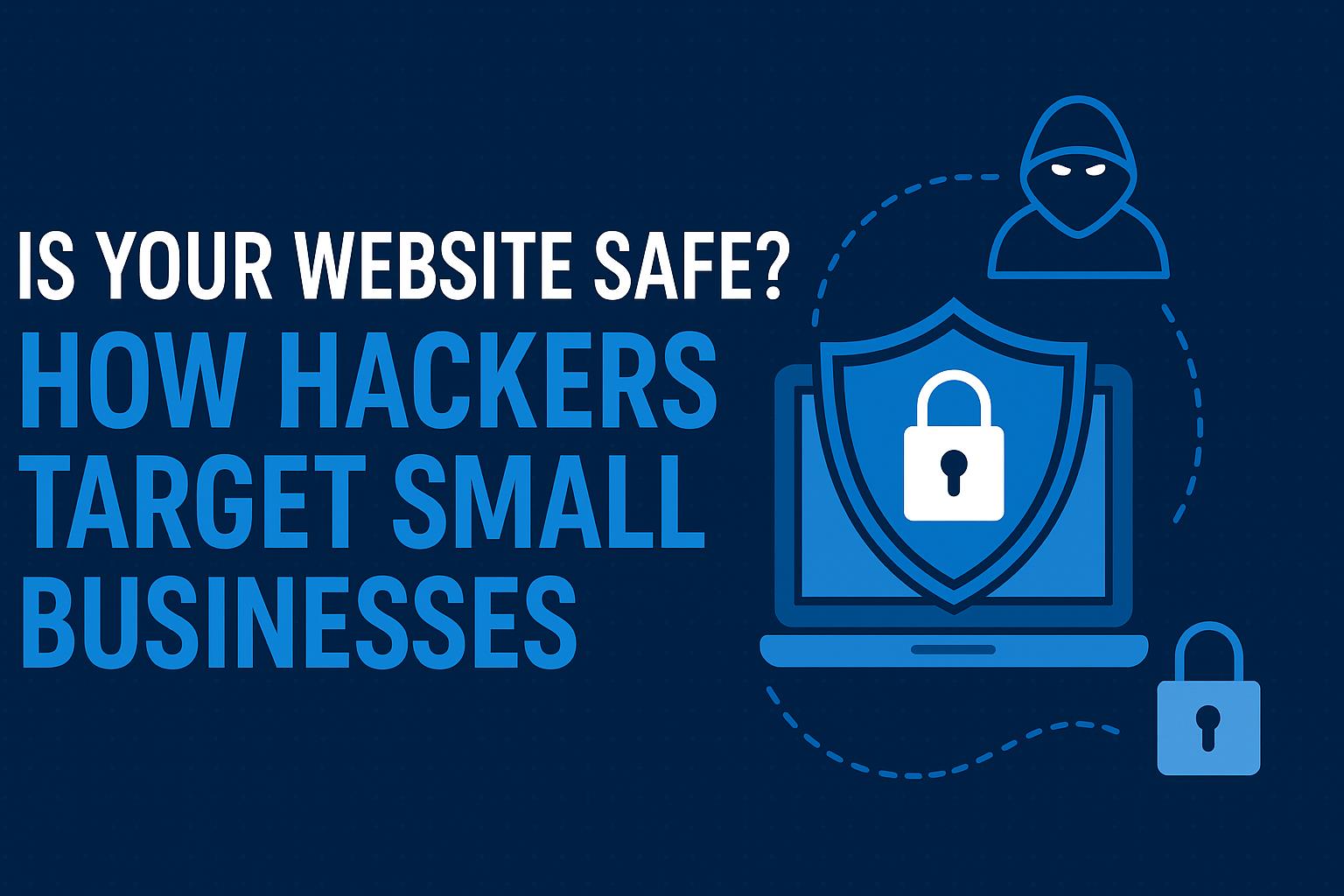 Is your website safe. How hackers target small businesses