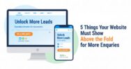 5 things your website must show above the fold for more enquiries.