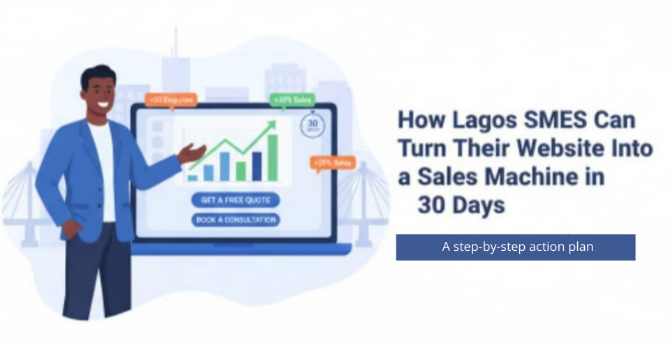 Lagos SMEs website sales machine