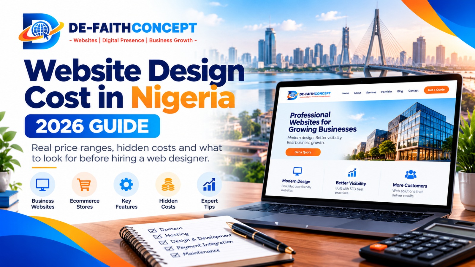 You are currently viewing Website Design Cost in Nigeria: A Practical Guide for Businesses in 2026