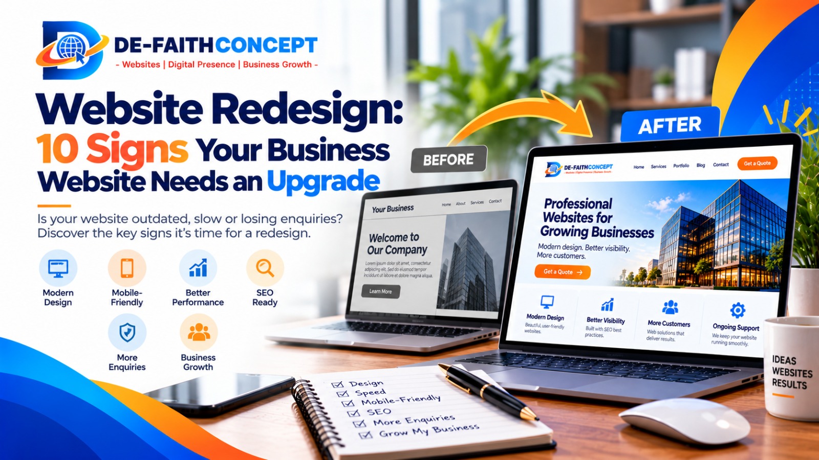 You are currently viewing Website Redesign: 10 Signs Your Business Website Needs an Upgrade