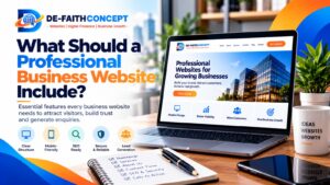 What Should a Professional Business Website Include?